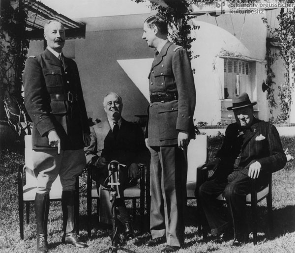 Konferenz von Casablanca (14.-26. Januar 1943)